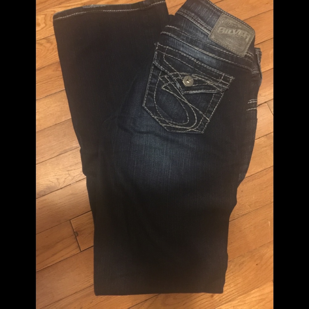 Silver suki jeans